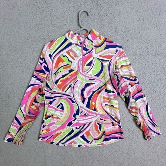 ICIKULS WOMENS MULTICOLORED SUN SHIRT SIZE M - Picture 1 of 10